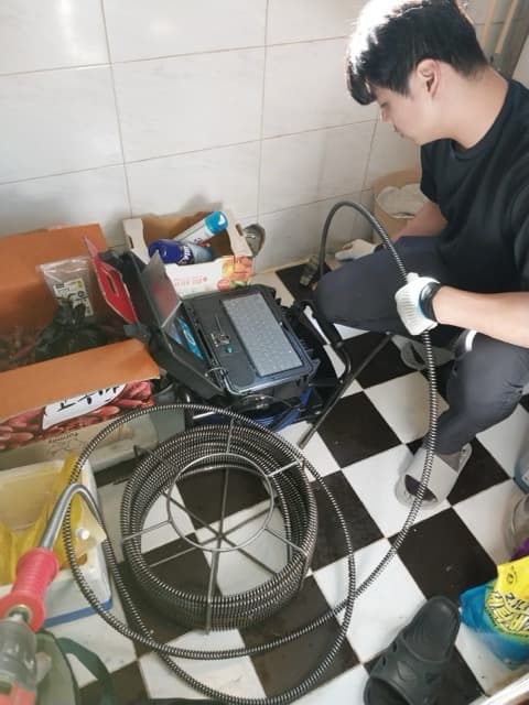 싱크대 막힘